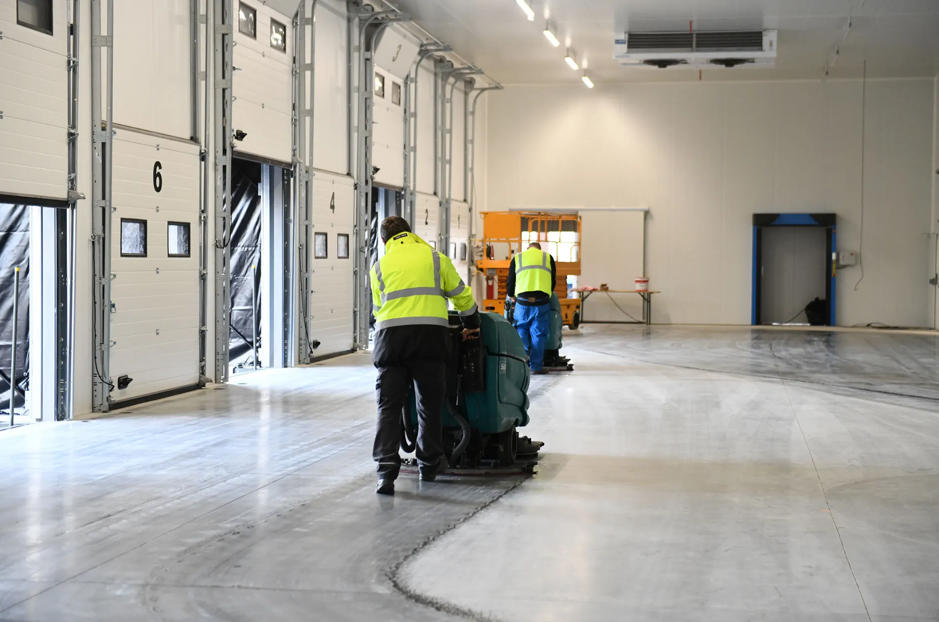 Nettoyage de secteur industriel